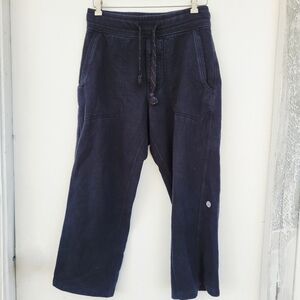 Lululemon Vintage Pants Mens  Black Wide Leg Casual Kung Fu Size Small